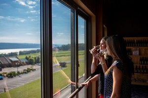 Tasting Room View - Glenora Wine Cellars