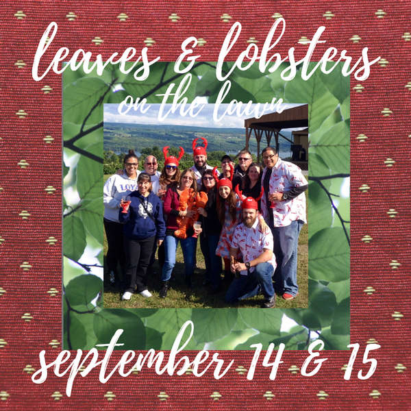 Leaves & Lobster on the Lawn at Glenora Wine Cellars!